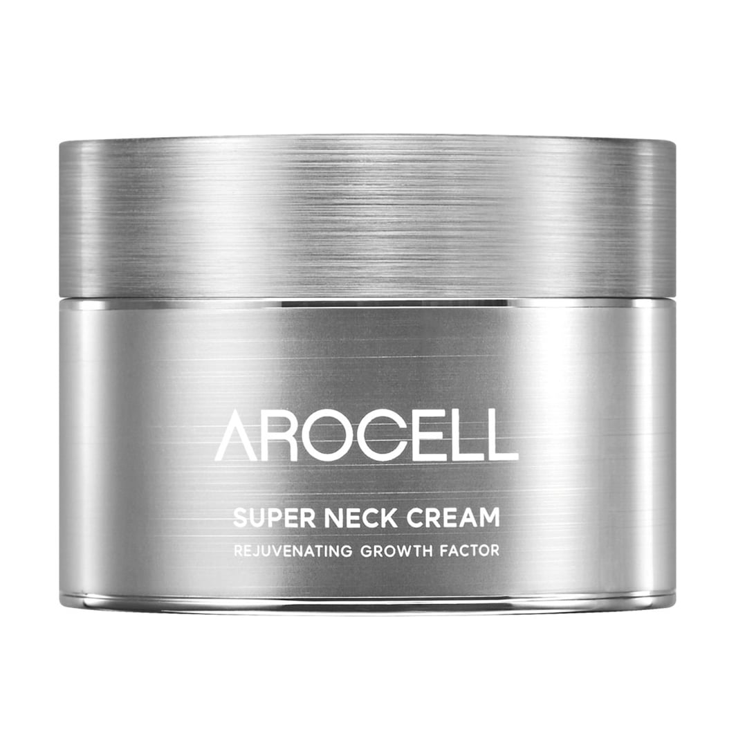 Антивіковий крем для шиї Arocell Super Neck Cream з полінуклеотидами та ізофлавонами, 80 мл